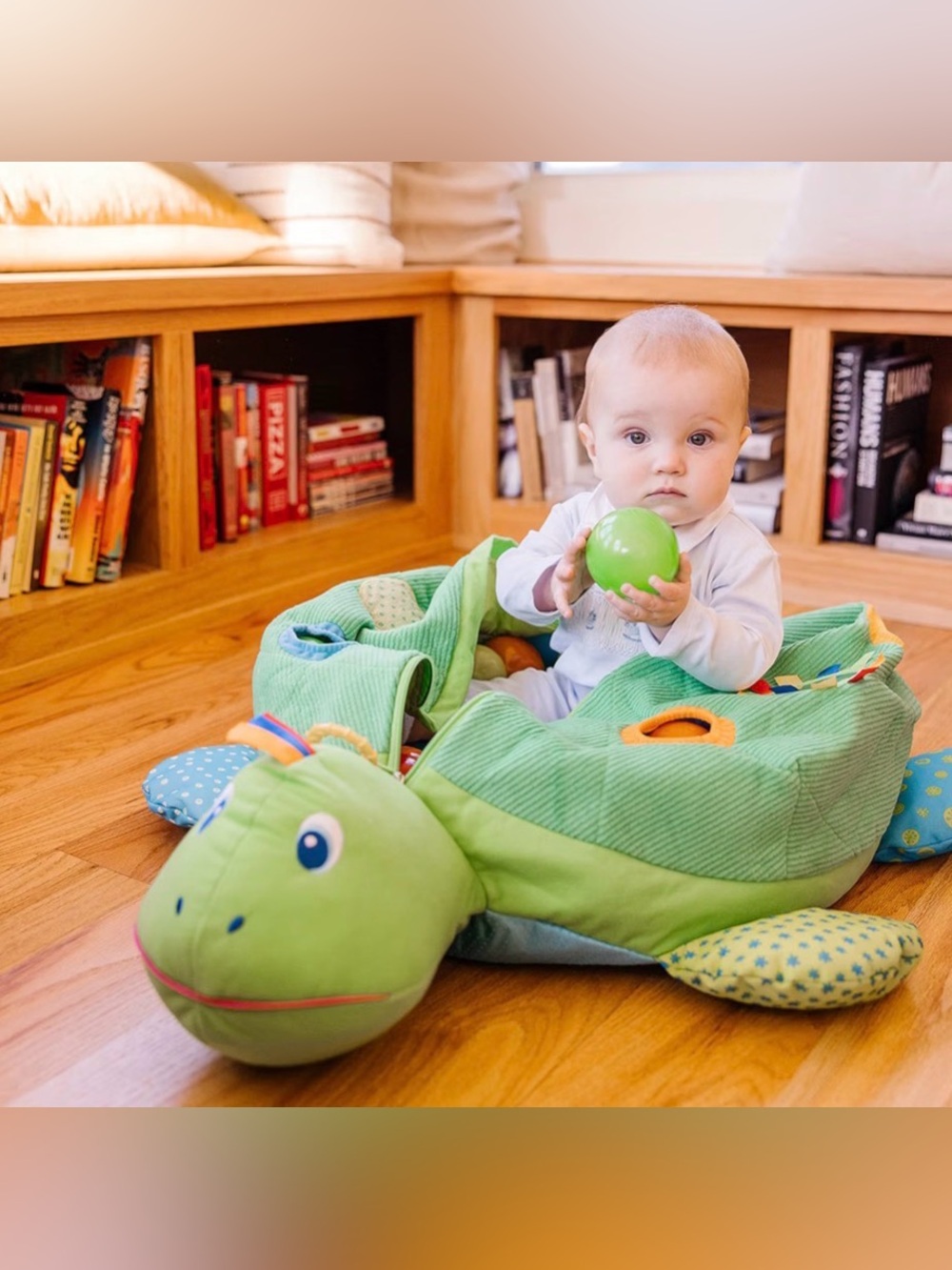 Melissa & Doug Kids Turtle Ball Pit